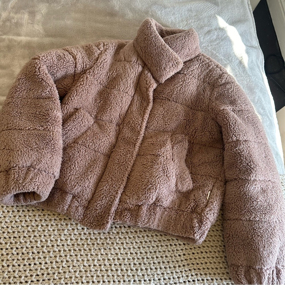 UpWest Sherpa Puffer Coat + Straps